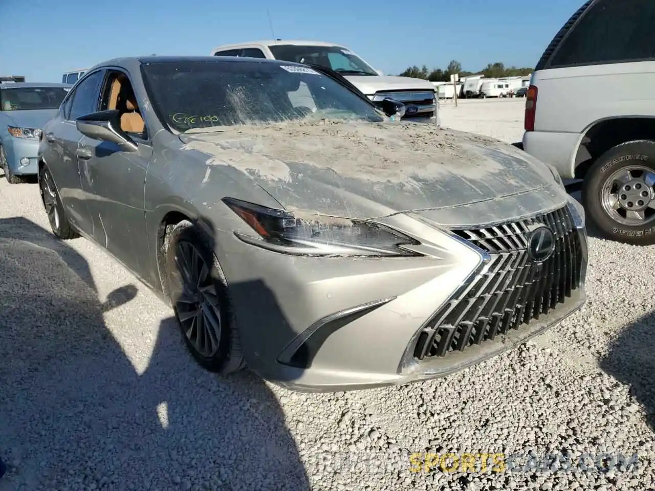 1 Photograph of a damaged car 58AFZ1B18NU134058 LEXUS ES350 2022