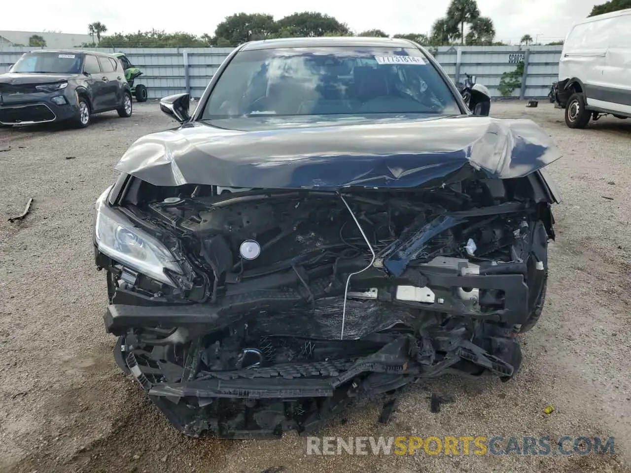 5 Photograph of a damaged car 58AGZ1B11NU126002 LEXUS ES350 2022