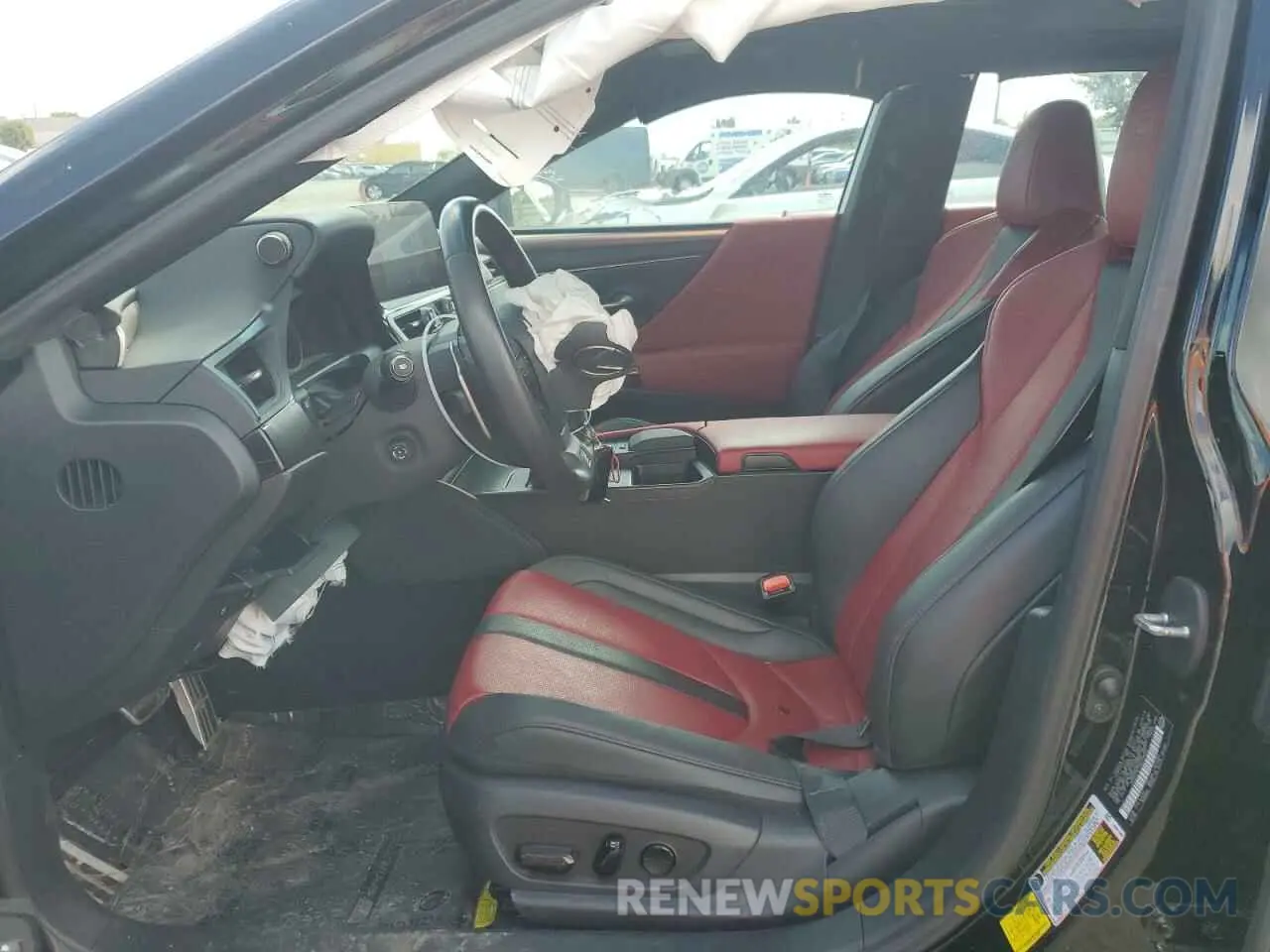 7 Photograph of a damaged car 58AGZ1B11NU126002 LEXUS ES350 2022