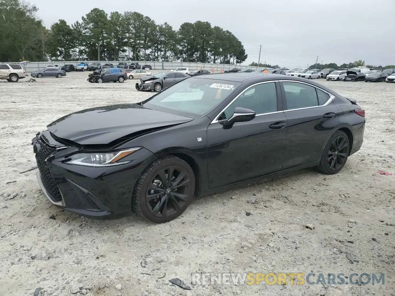 1 Photograph of a damaged car 58AGZ1B11NU126954 LEXUS ES350 2022