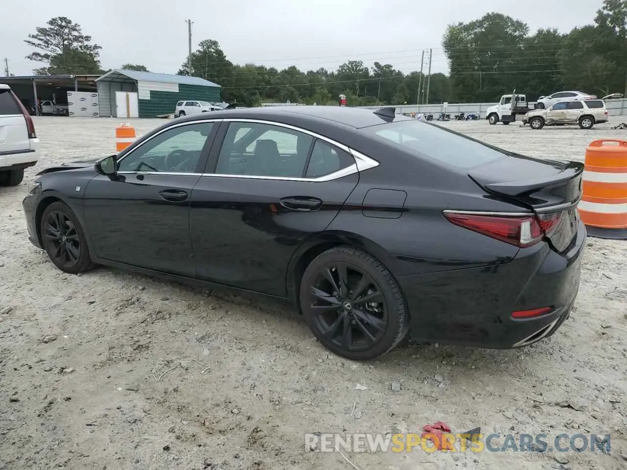 2 Photograph of a damaged car 58AGZ1B11NU126954 LEXUS ES350 2022