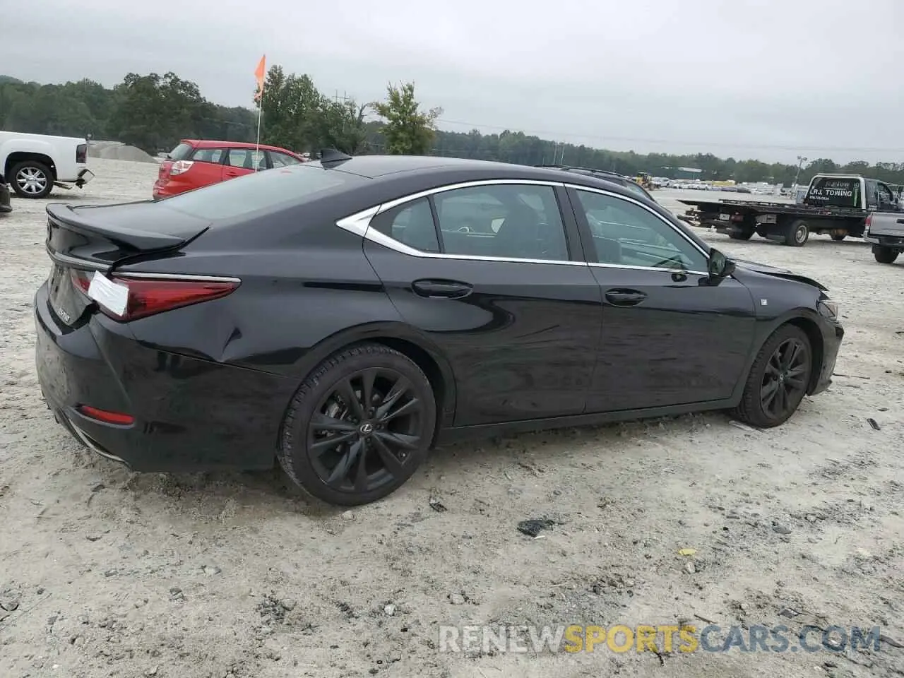 3 Photograph of a damaged car 58AGZ1B11NU126954 LEXUS ES350 2022