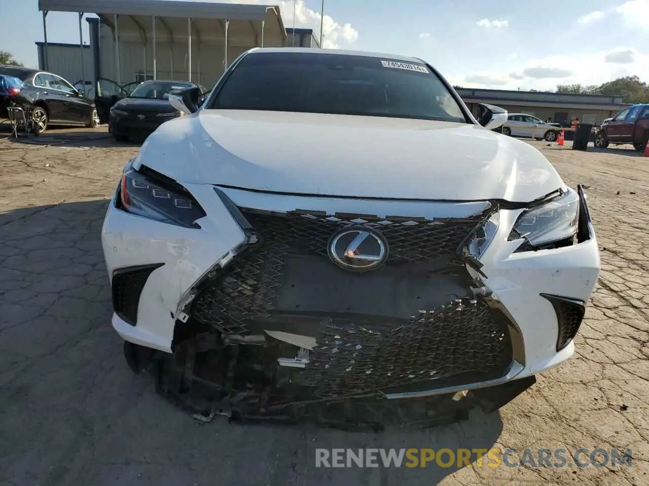 5 Photograph of a damaged car 58AGZ1B13NU129645 LEXUS ES350 2022