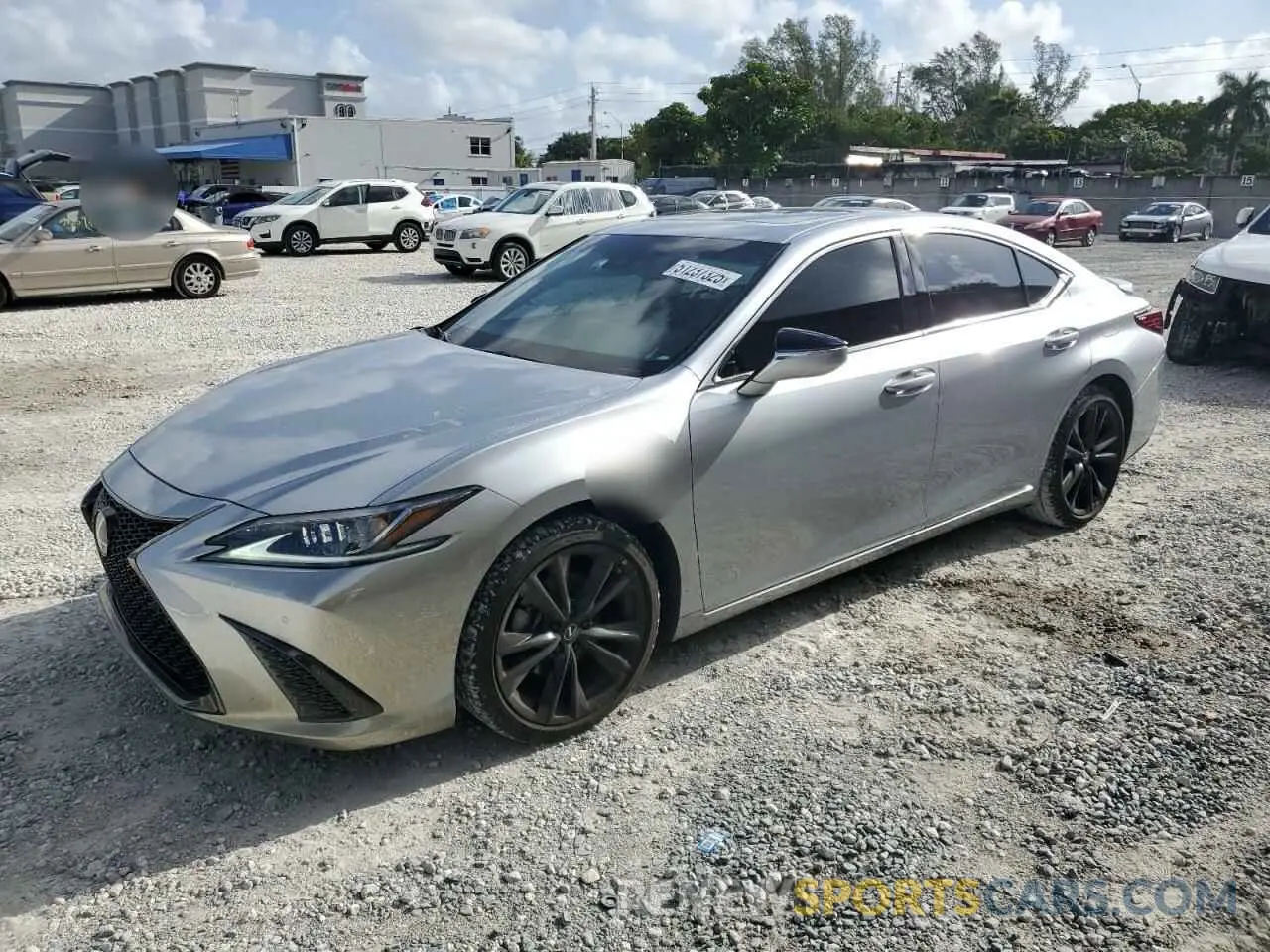 1 Photograph of a damaged car 58AGZ1B14NU119691 LEXUS ES350 2022
