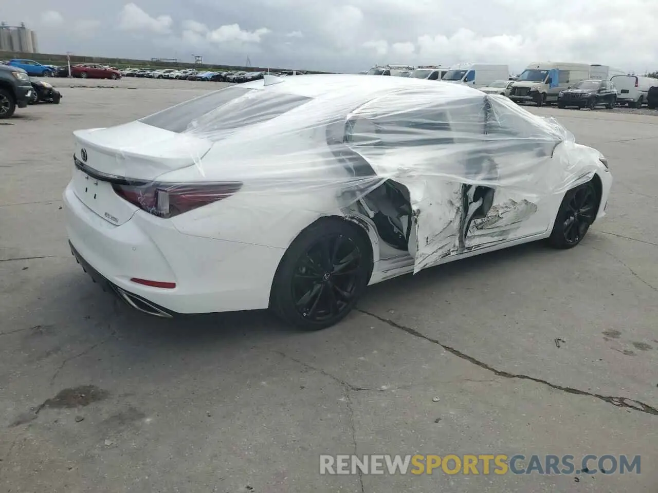 3 Photograph of a damaged car 58AGZ1B15NU135950 LEXUS ES350 2022
