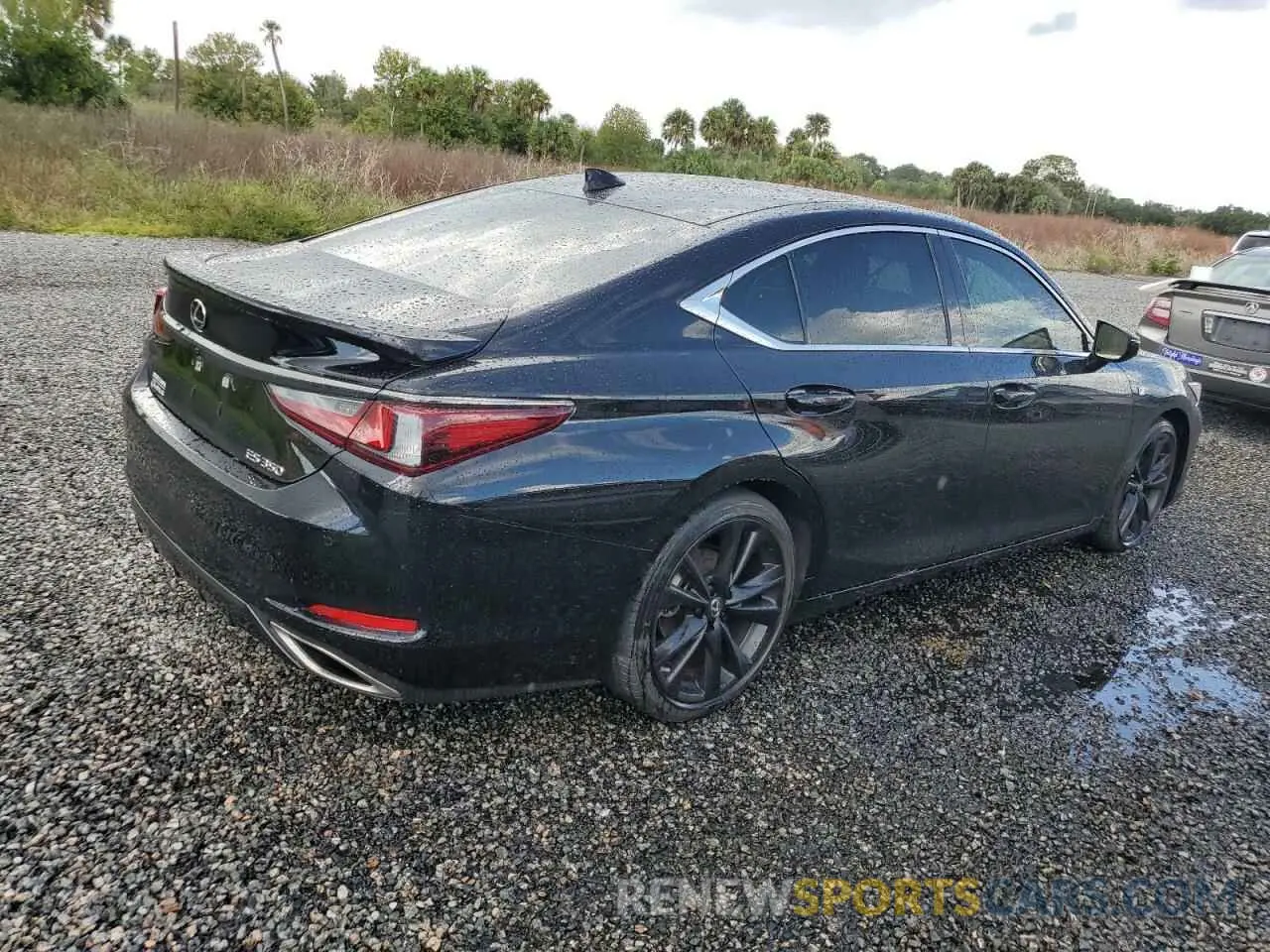 3 Photograph of a damaged car 58AGZ1B16NU113536 LEXUS ES350 2022
