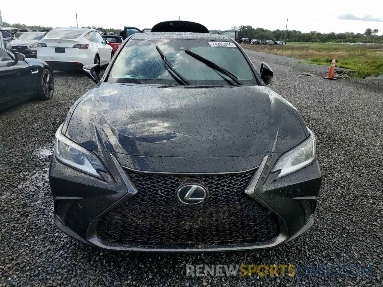 5 Photograph of a damaged car 58AGZ1B16NU113536 LEXUS ES350 2022