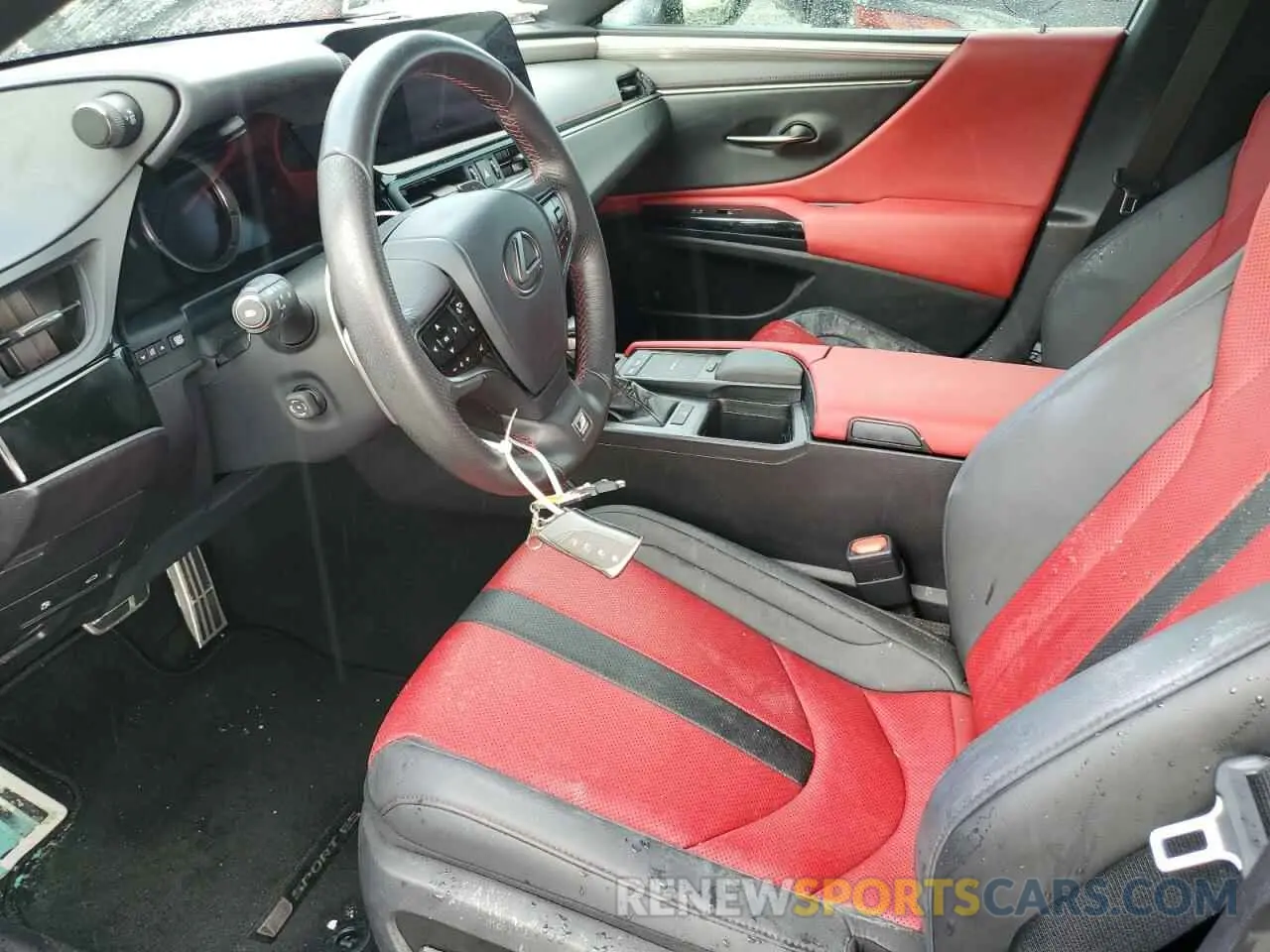 7 Photograph of a damaged car 58AGZ1B16NU113536 LEXUS ES350 2022
