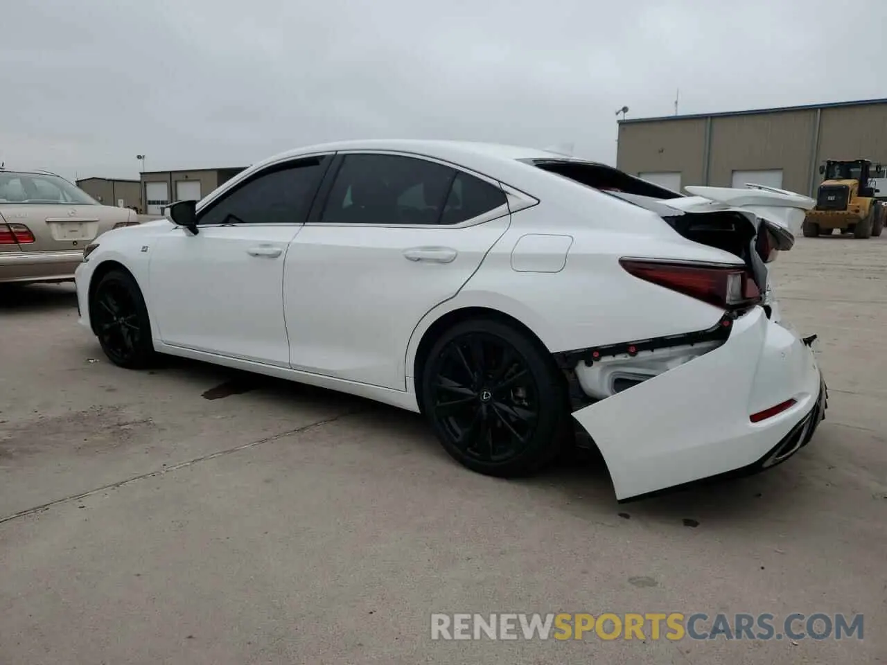 2 Photograph of a damaged car 58AGZ1B17NU113240 LEXUS ES350 2022