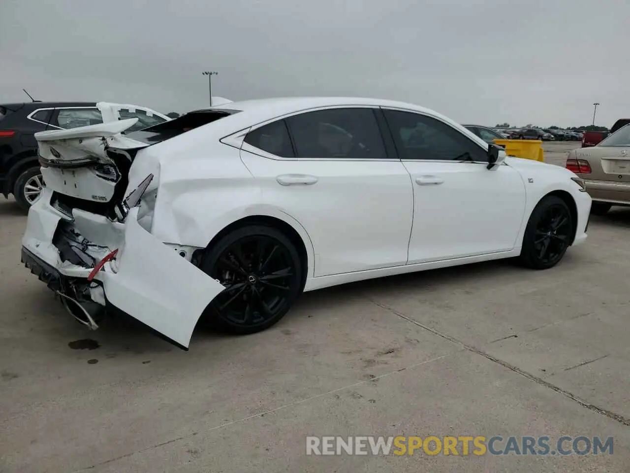 3 Photograph of a damaged car 58AGZ1B17NU113240 LEXUS ES350 2022