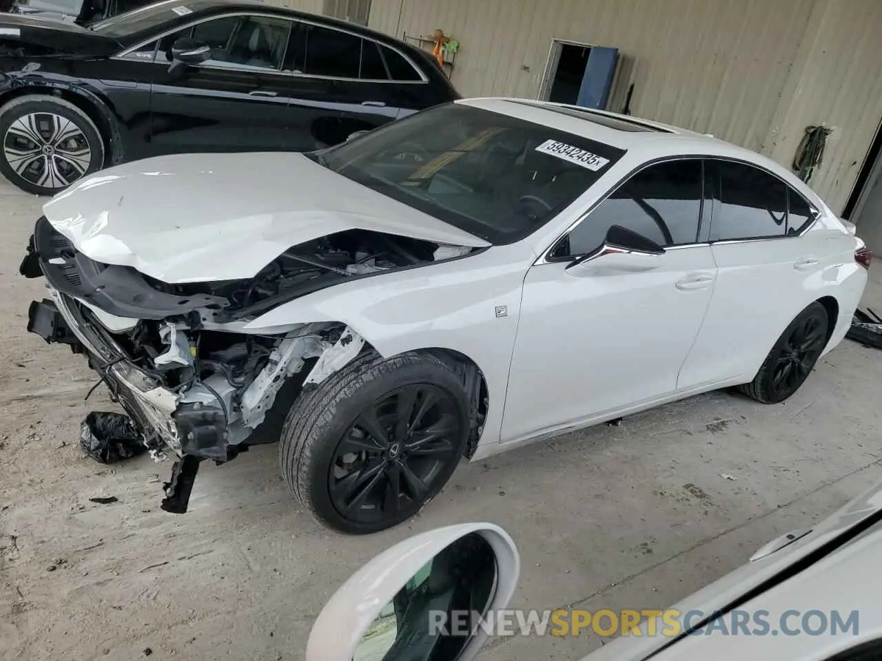 1 Photograph of a damaged car 58AGZ1B18NU111366 LEXUS ES350 2022