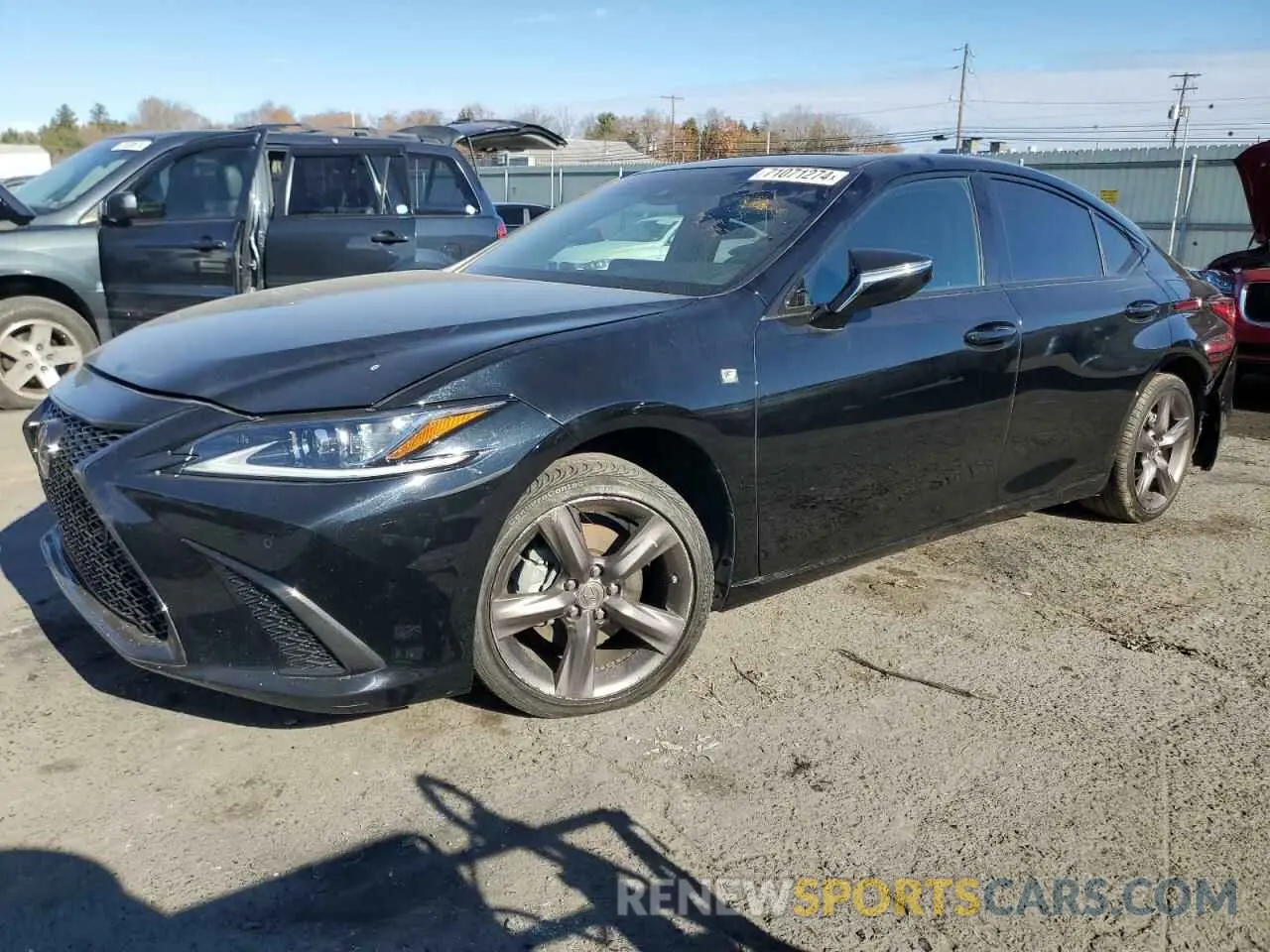 1 Photograph of a damaged car 58AGZ1B18NU118110 LEXUS ES350 2022