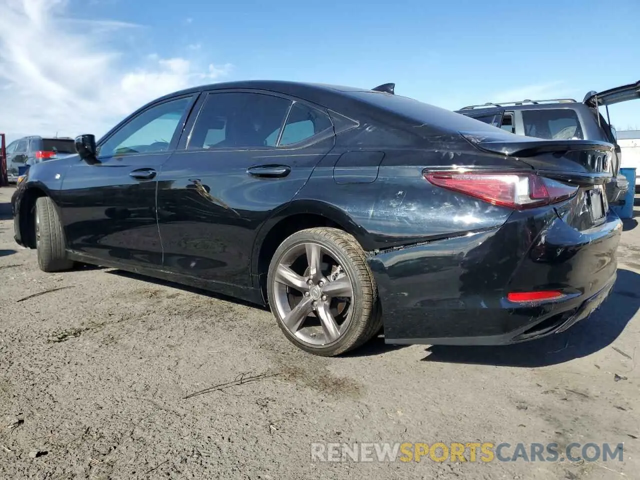 2 Photograph of a damaged car 58AGZ1B18NU118110 LEXUS ES350 2022