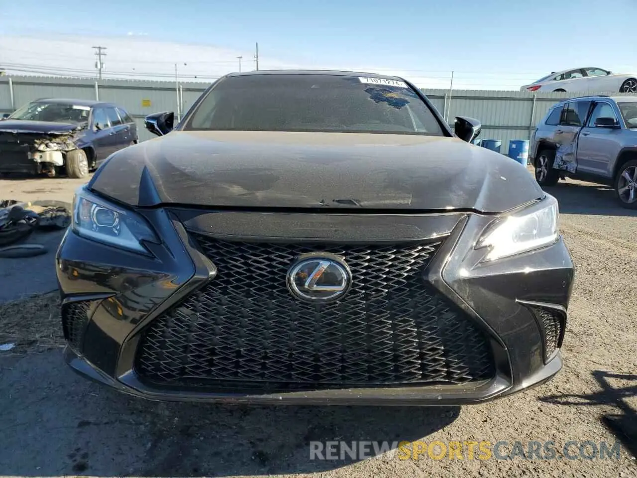 5 Photograph of a damaged car 58AGZ1B18NU118110 LEXUS ES350 2022