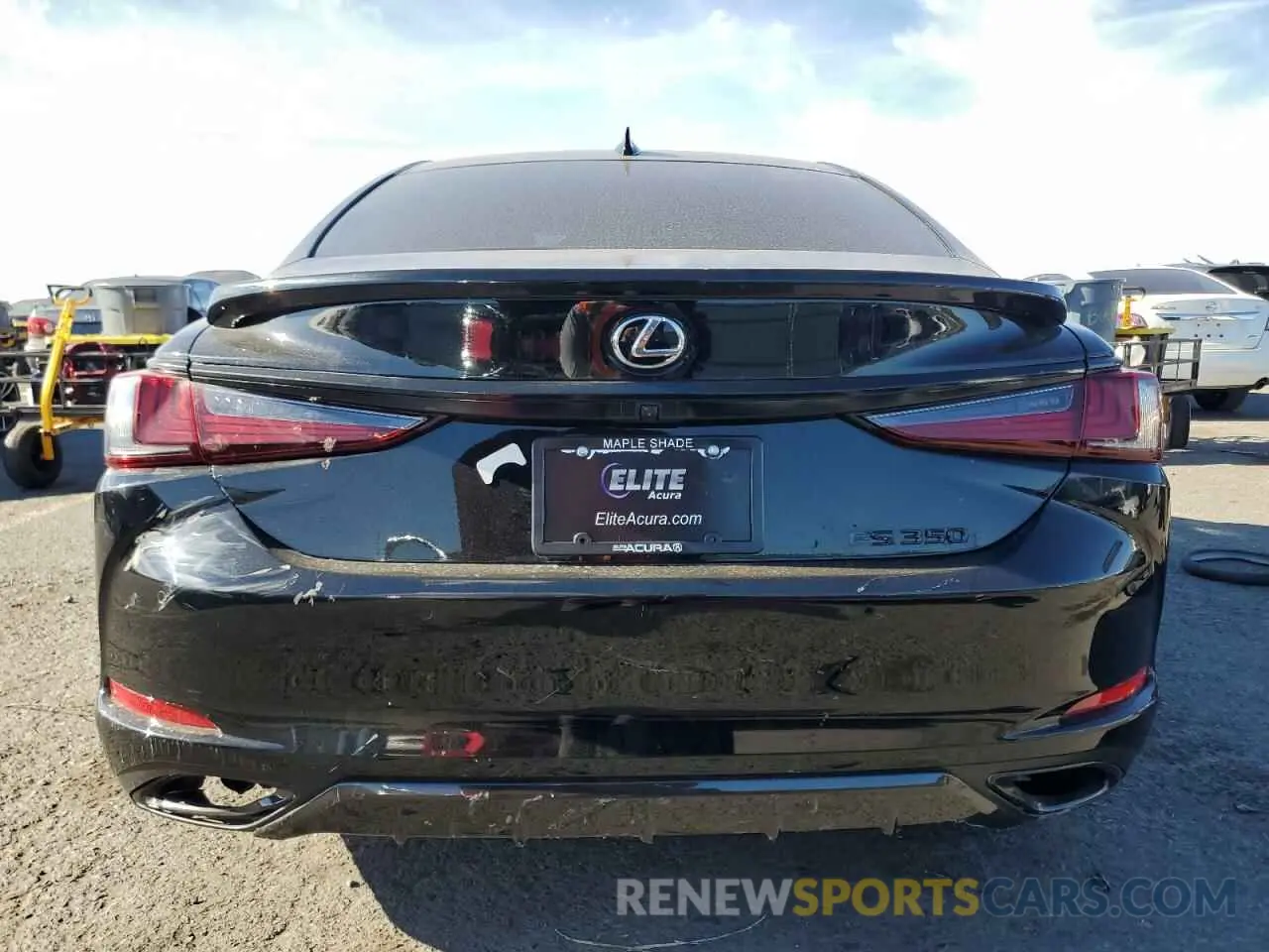 6 Photograph of a damaged car 58AGZ1B18NU118110 LEXUS ES350 2022
