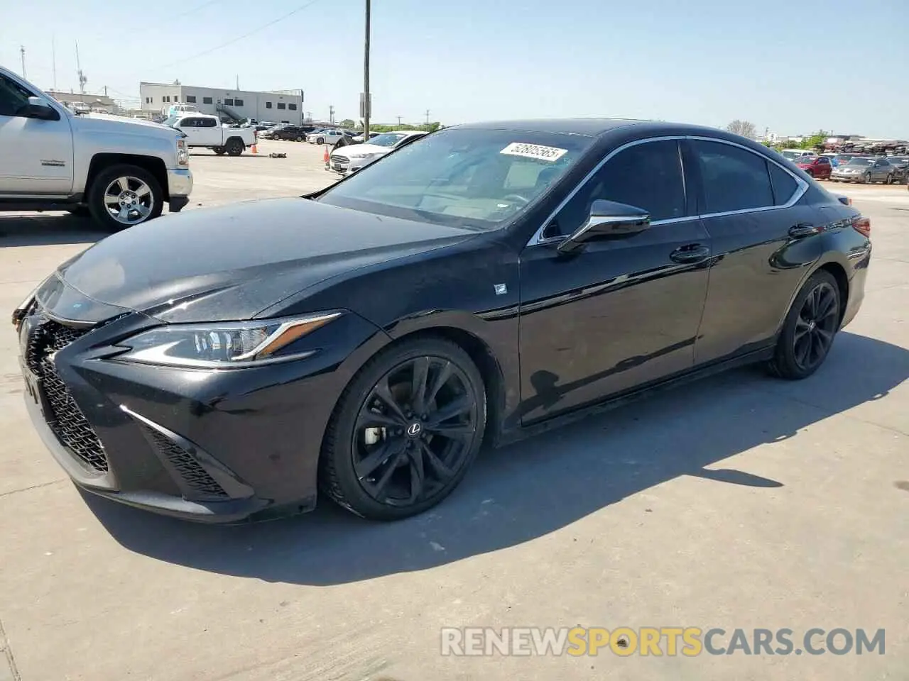 1 Photograph of a damaged car 58AGZ1B19NU114857 LEXUS ES350 2022