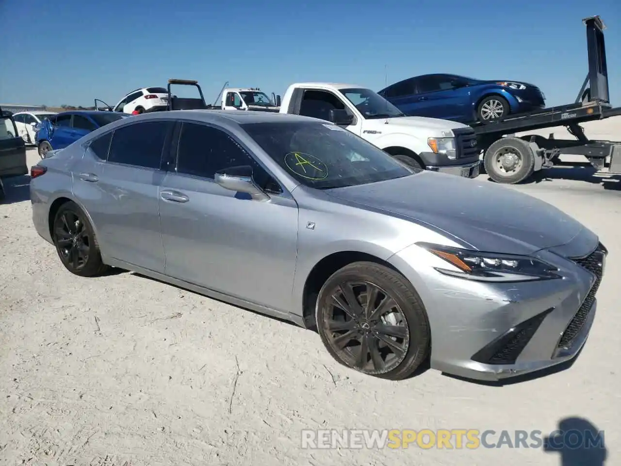 1 Photograph of a damaged car 58AJZ1B1XNU128840 LEXUS ES350 2022