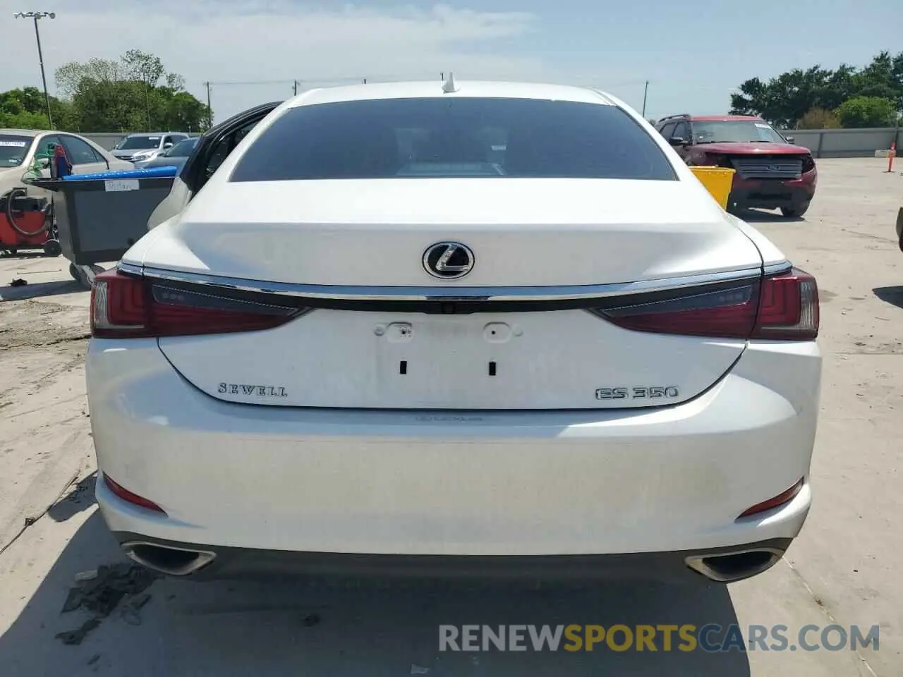 6 Photograph of a damaged car 58ACZ1B11PU144257 LEXUS ES350 2023