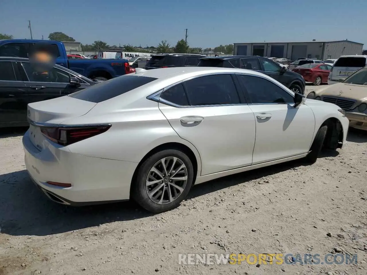 3 Photograph of a damaged car 58ACZ1B18PU149875 LEXUS ES350 2023