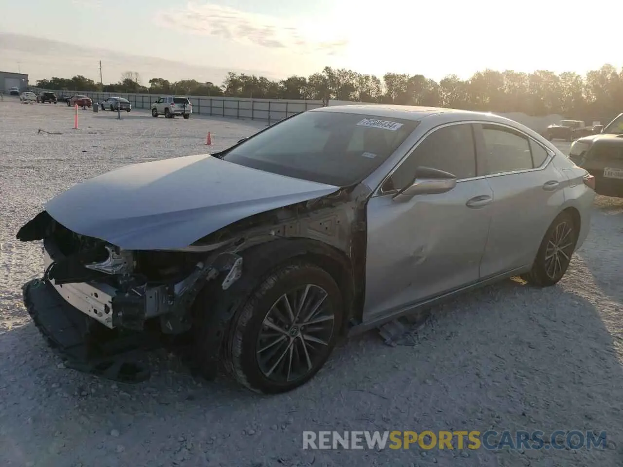 1 Photograph of a damaged car 58ADZ1B10PU141239 LEXUS ES350 2023