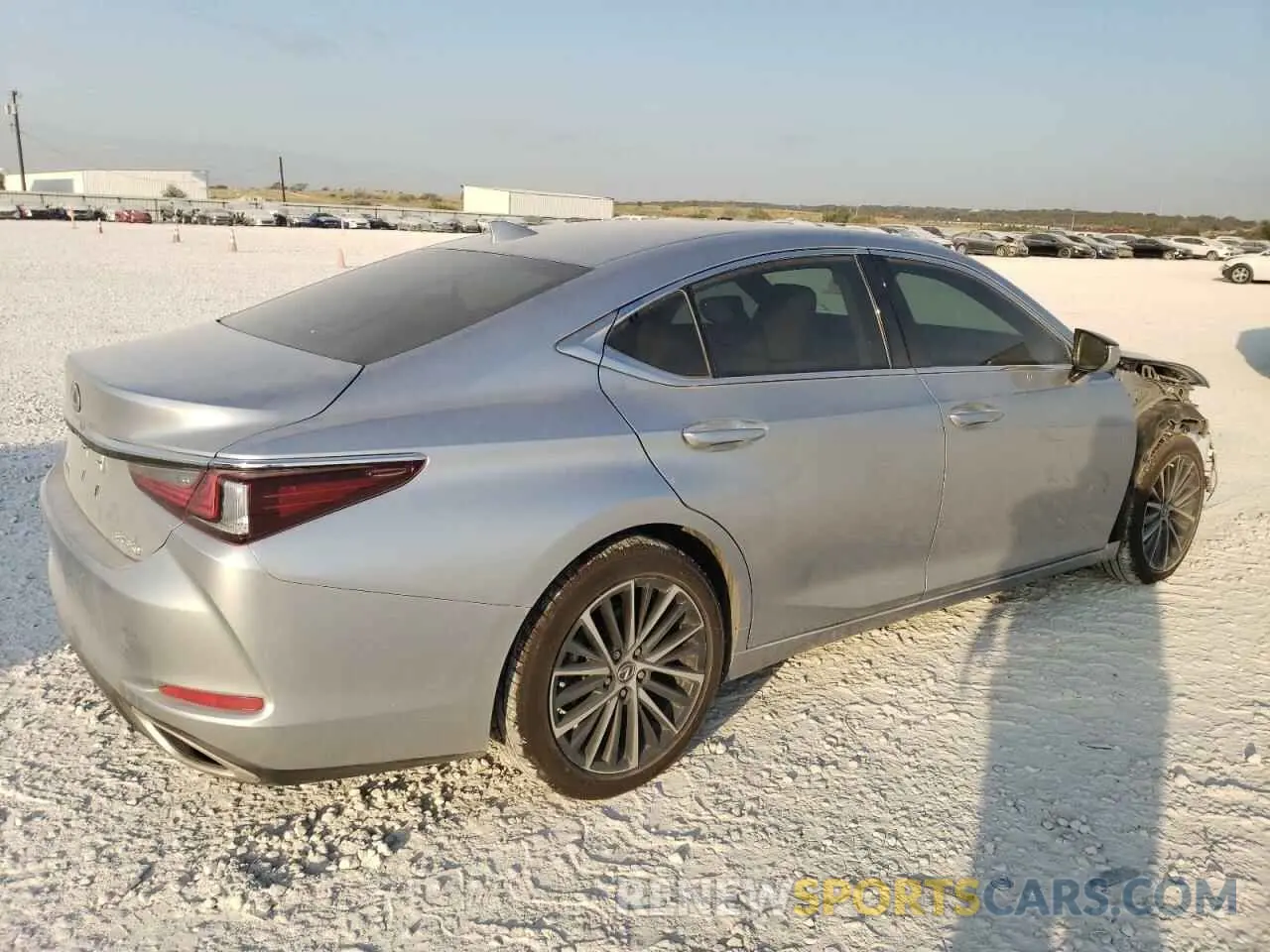 3 Photograph of a damaged car 58ADZ1B10PU141239 LEXUS ES350 2023