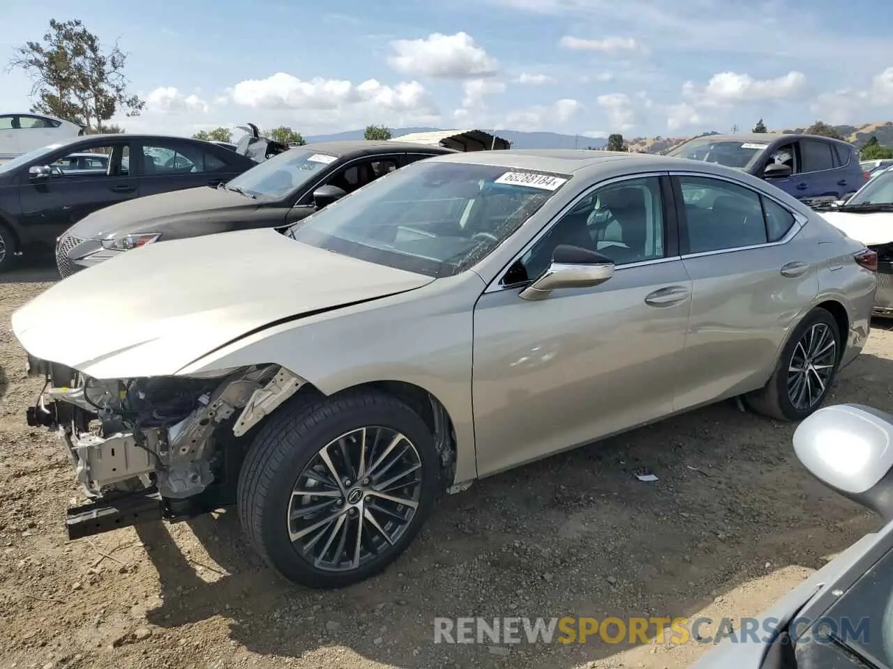 1 Photograph of a damaged car 58ADZ1B10PU148322 LEXUS ES350 2023