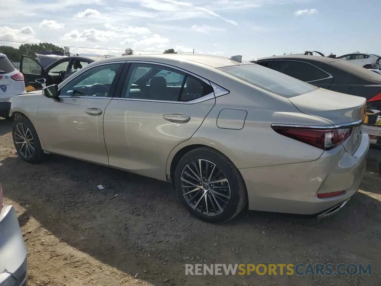 2 Photograph of a damaged car 58ADZ1B10PU148322 LEXUS ES350 2023