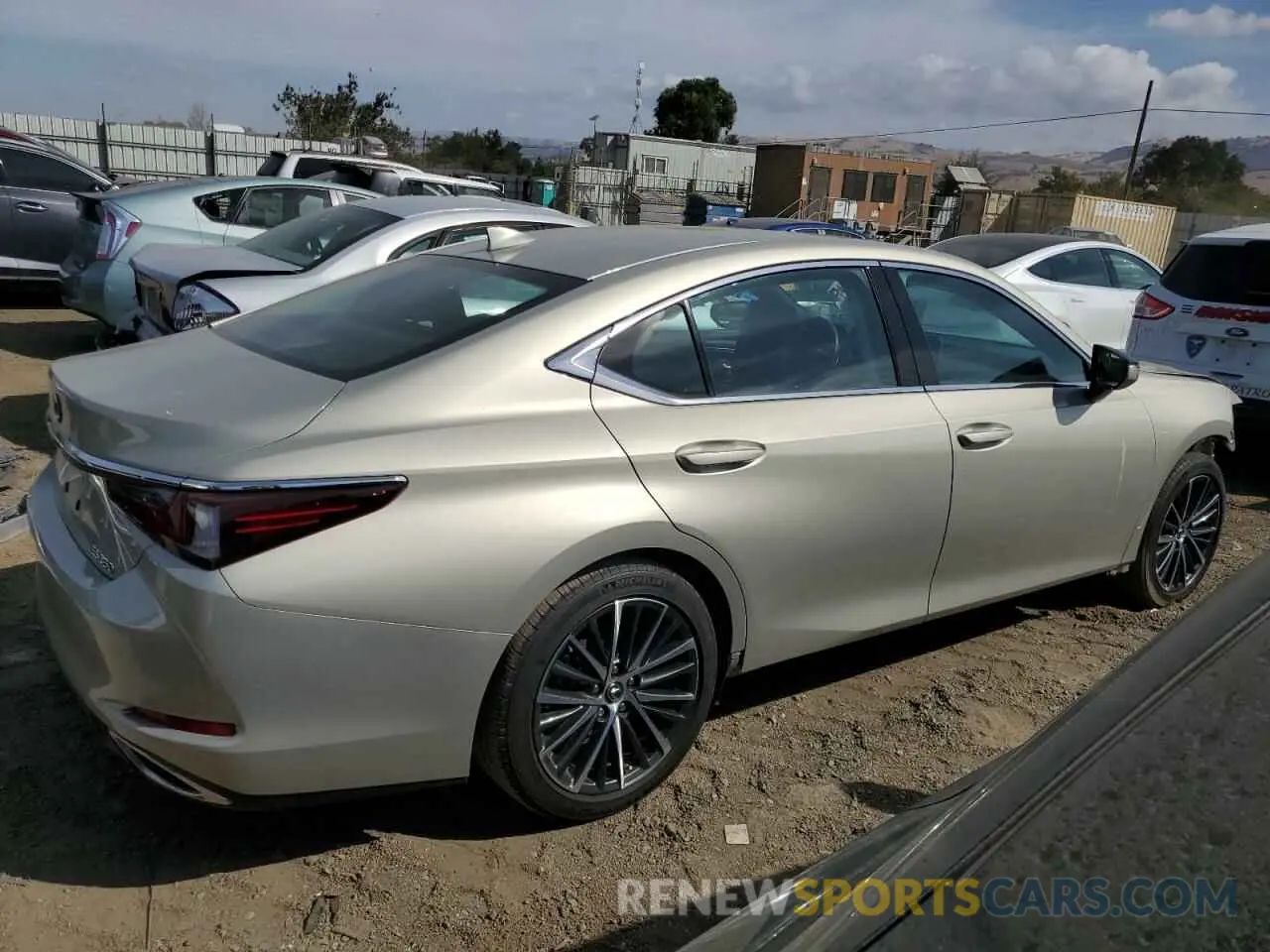3 Photograph of a damaged car 58ADZ1B10PU148322 LEXUS ES350 2023