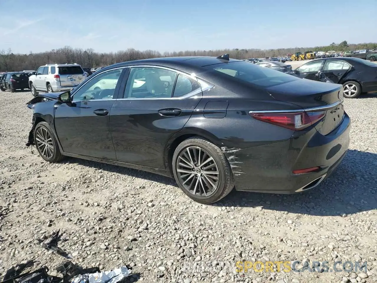 2 Photograph of a damaged car 58ADZ1B10PU148644 LEXUS ES350 2023