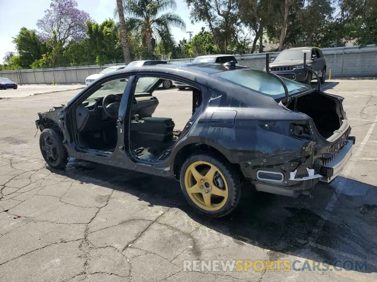 2 Photograph of a damaged car 58ADZ1B10PU155223 LEXUS ES350 2023