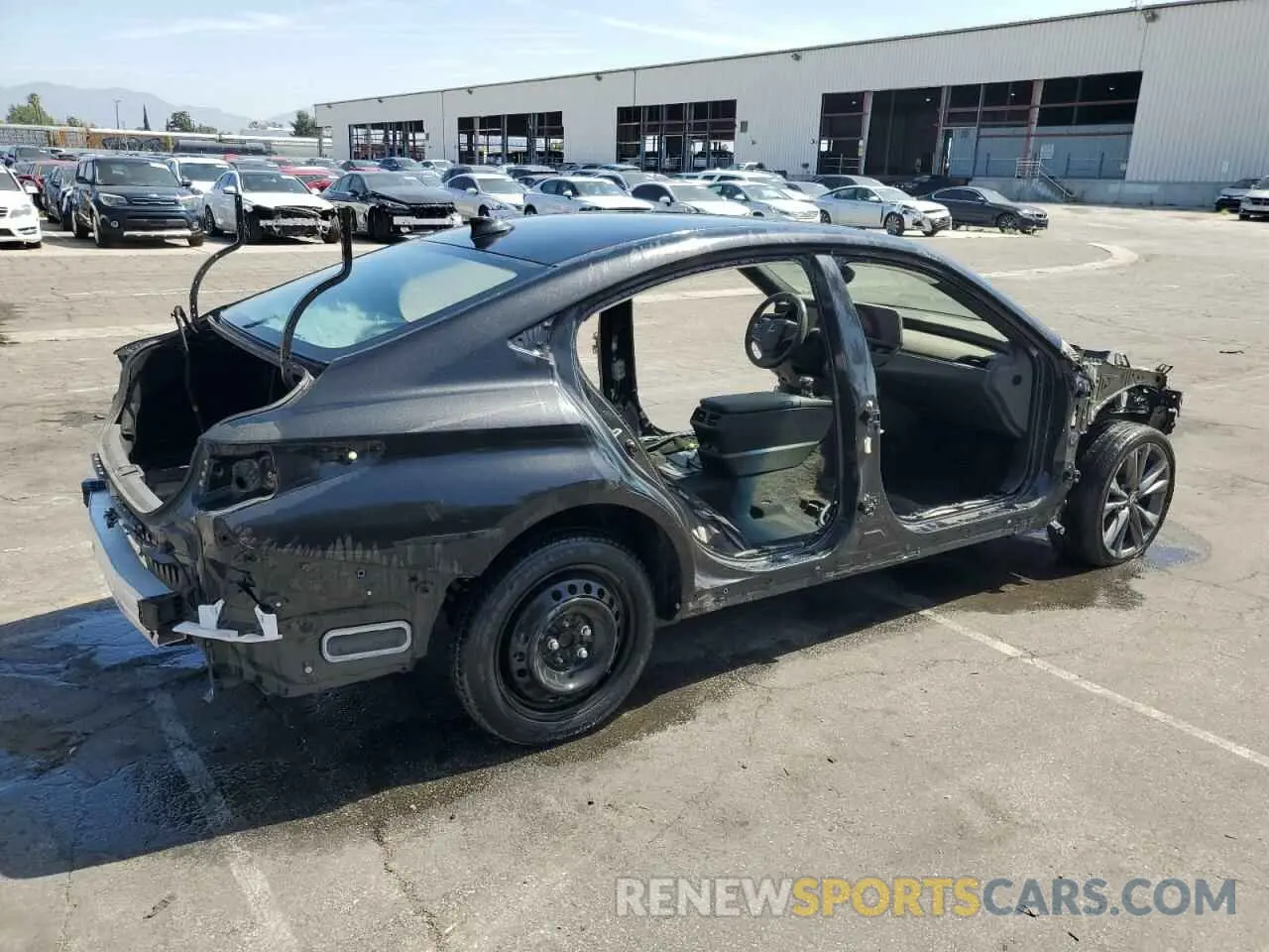 3 Photograph of a damaged car 58ADZ1B10PU155223 LEXUS ES350 2023