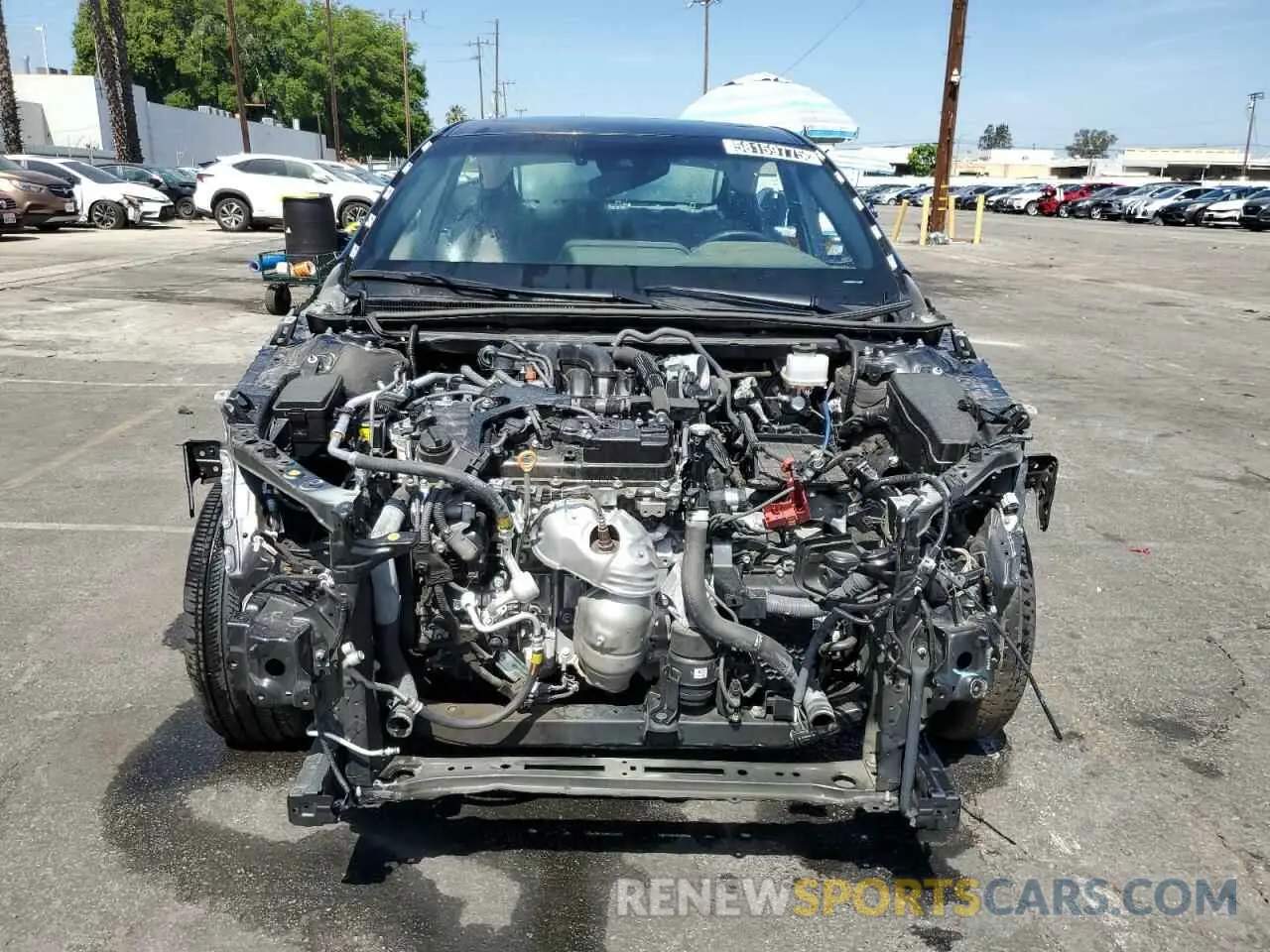 5 Photograph of a damaged car 58ADZ1B10PU155223 LEXUS ES350 2023