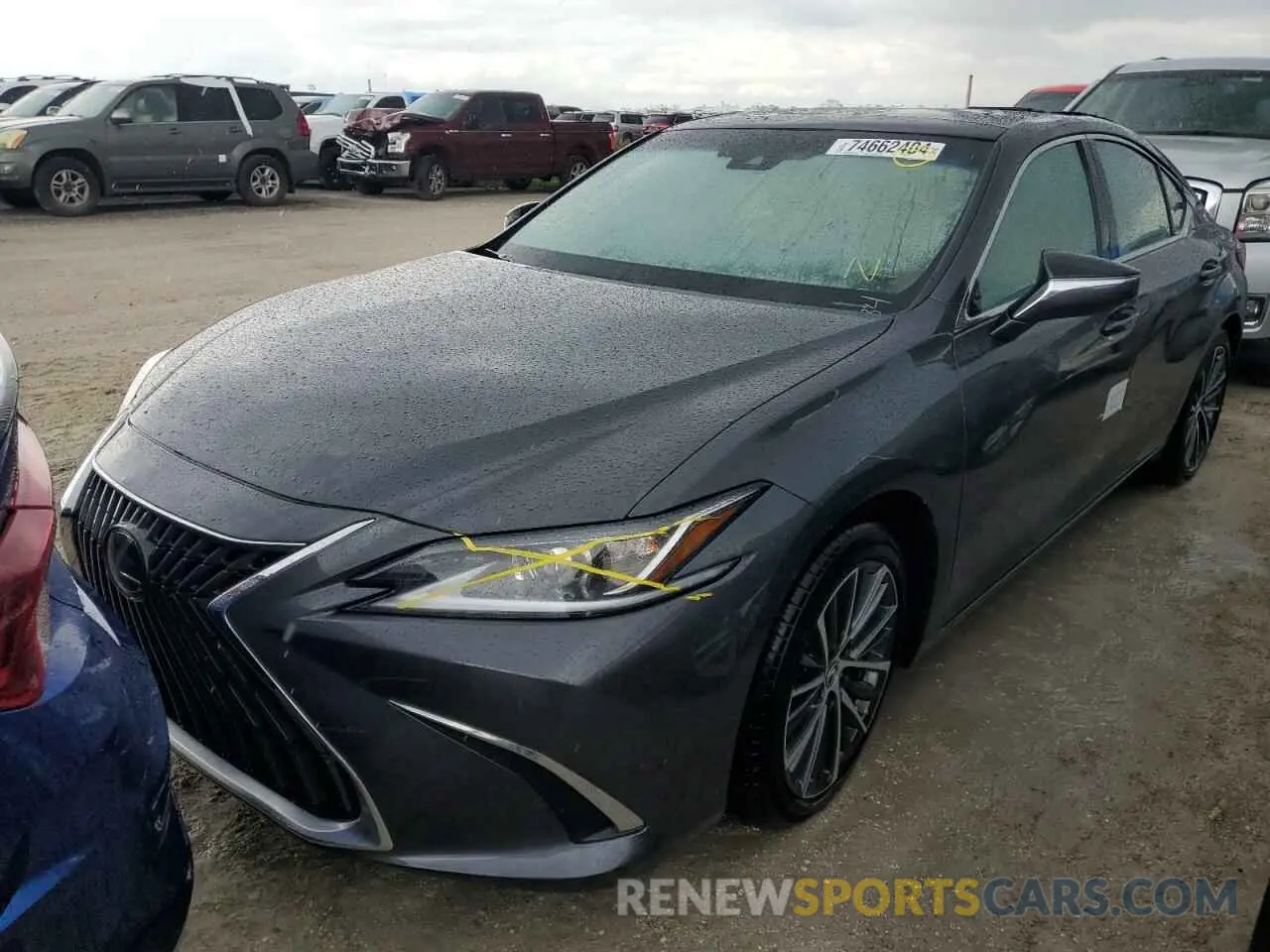 1 Photograph of a damaged car 58ADZ1B10PU157036 LEXUS ES350 2023