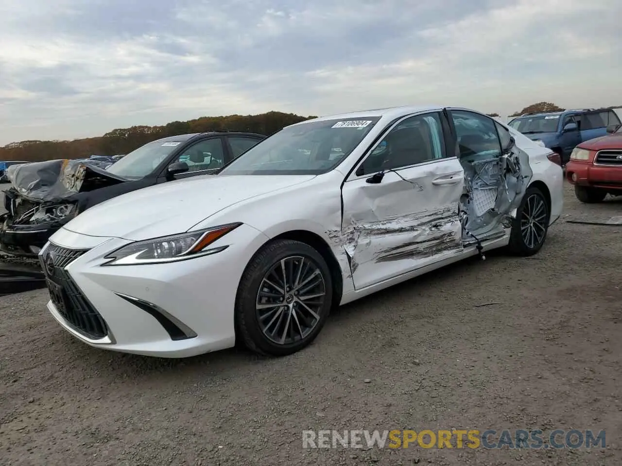 1 Photograph of a damaged car 58ADZ1B11PU140407 LEXUS ES350 2023