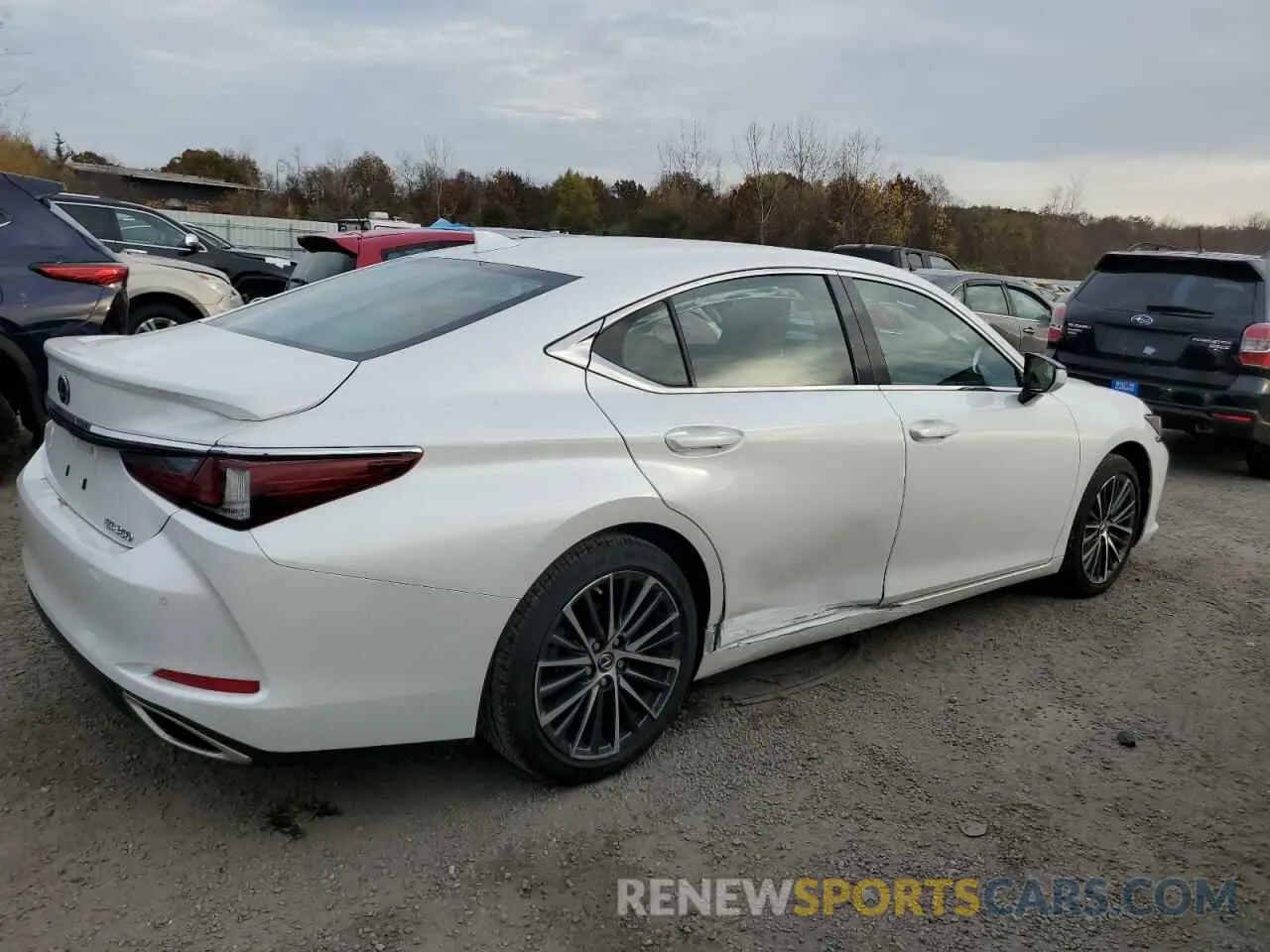 3 Photograph of a damaged car 58ADZ1B11PU140407 LEXUS ES350 2023