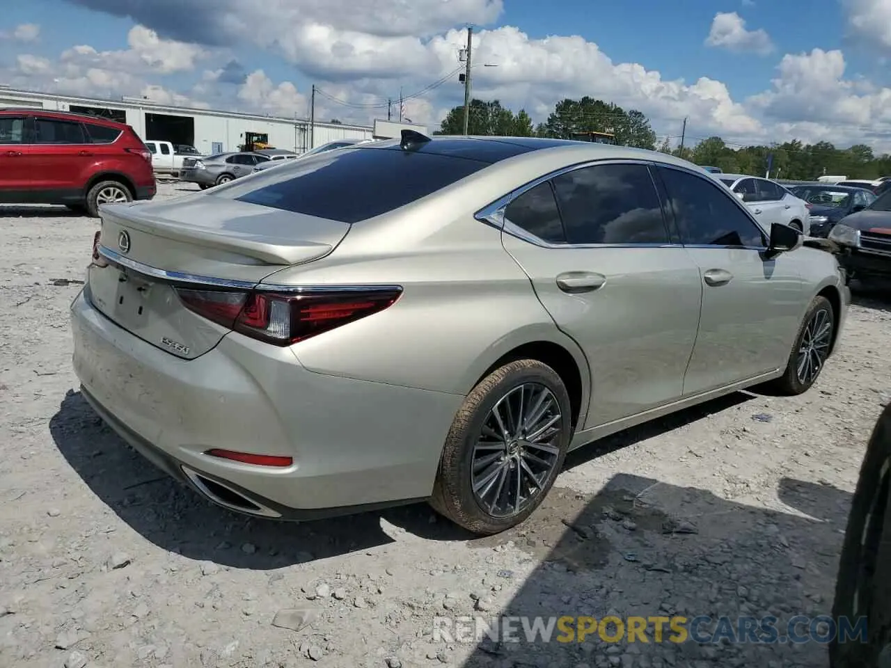 3 Photograph of a damaged car 58ADZ1B11PU143310 LEXUS ES350 2023