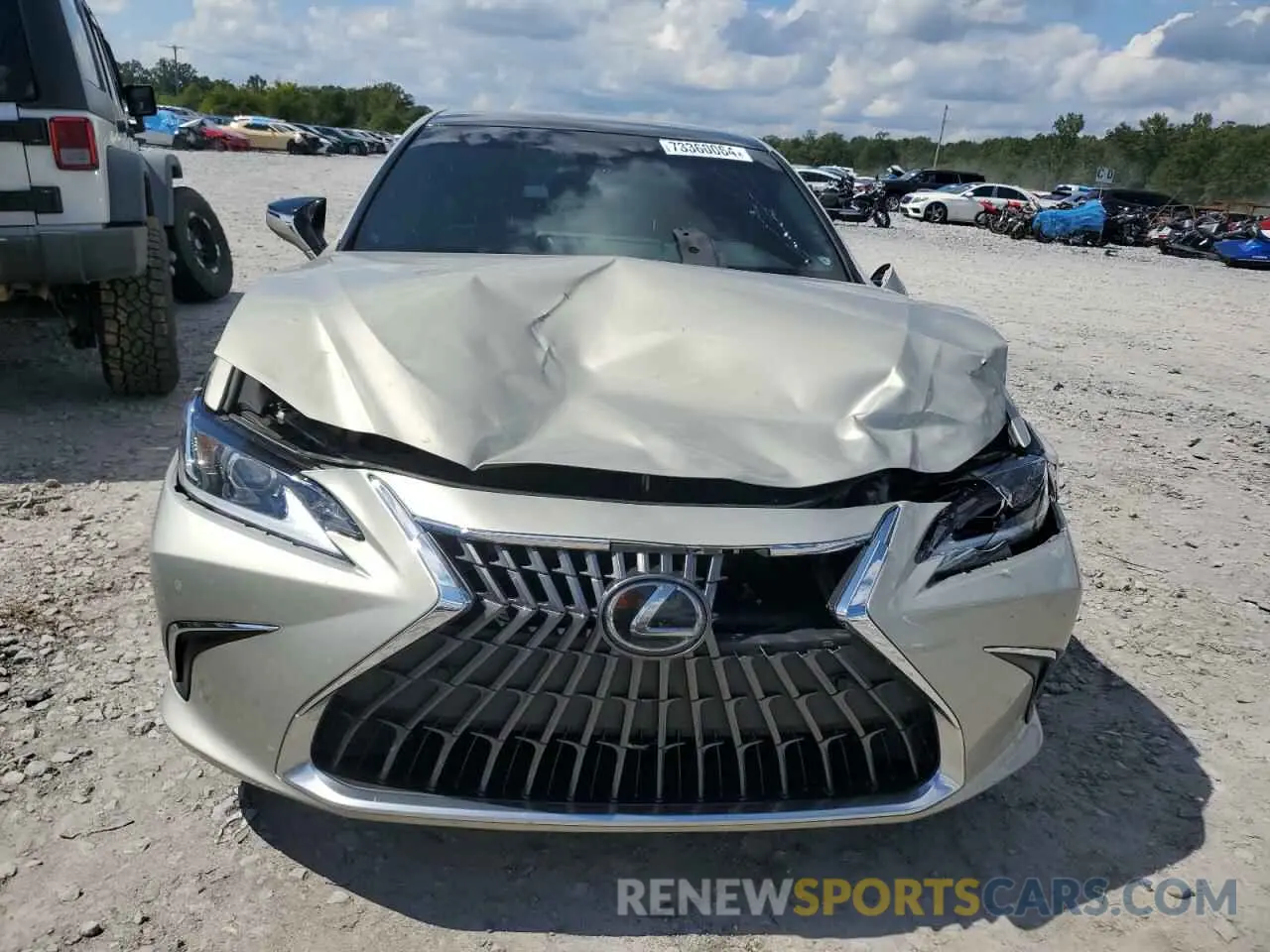 5 Photograph of a damaged car 58ADZ1B11PU143310 LEXUS ES350 2023