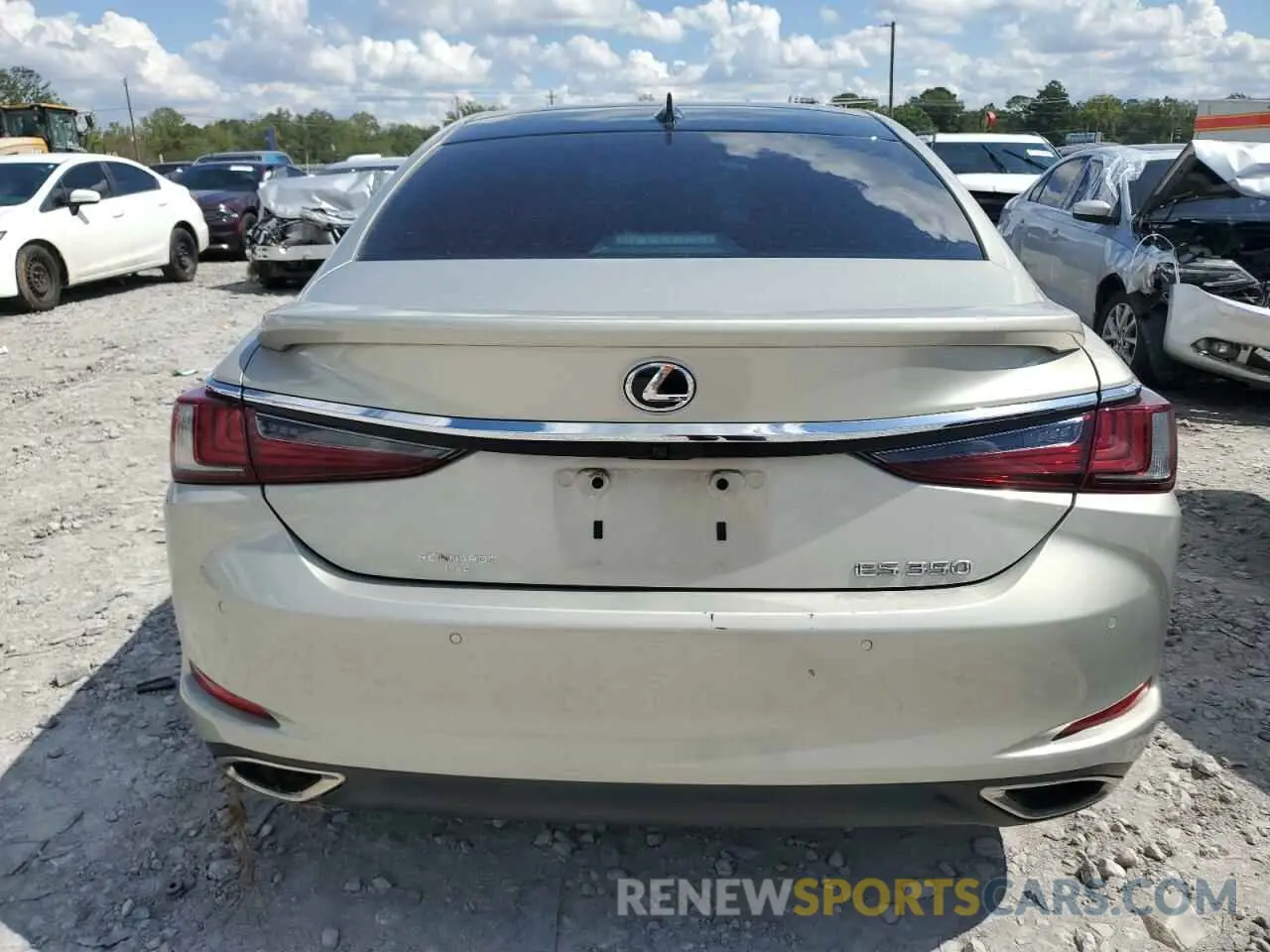6 Photograph of a damaged car 58ADZ1B11PU143310 LEXUS ES350 2023