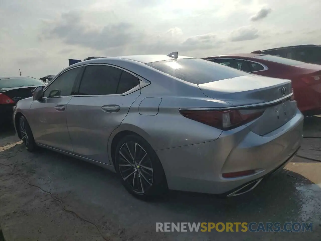 2 Photograph of a damaged car 58ADZ1B11PU144652 LEXUS ES350 2023