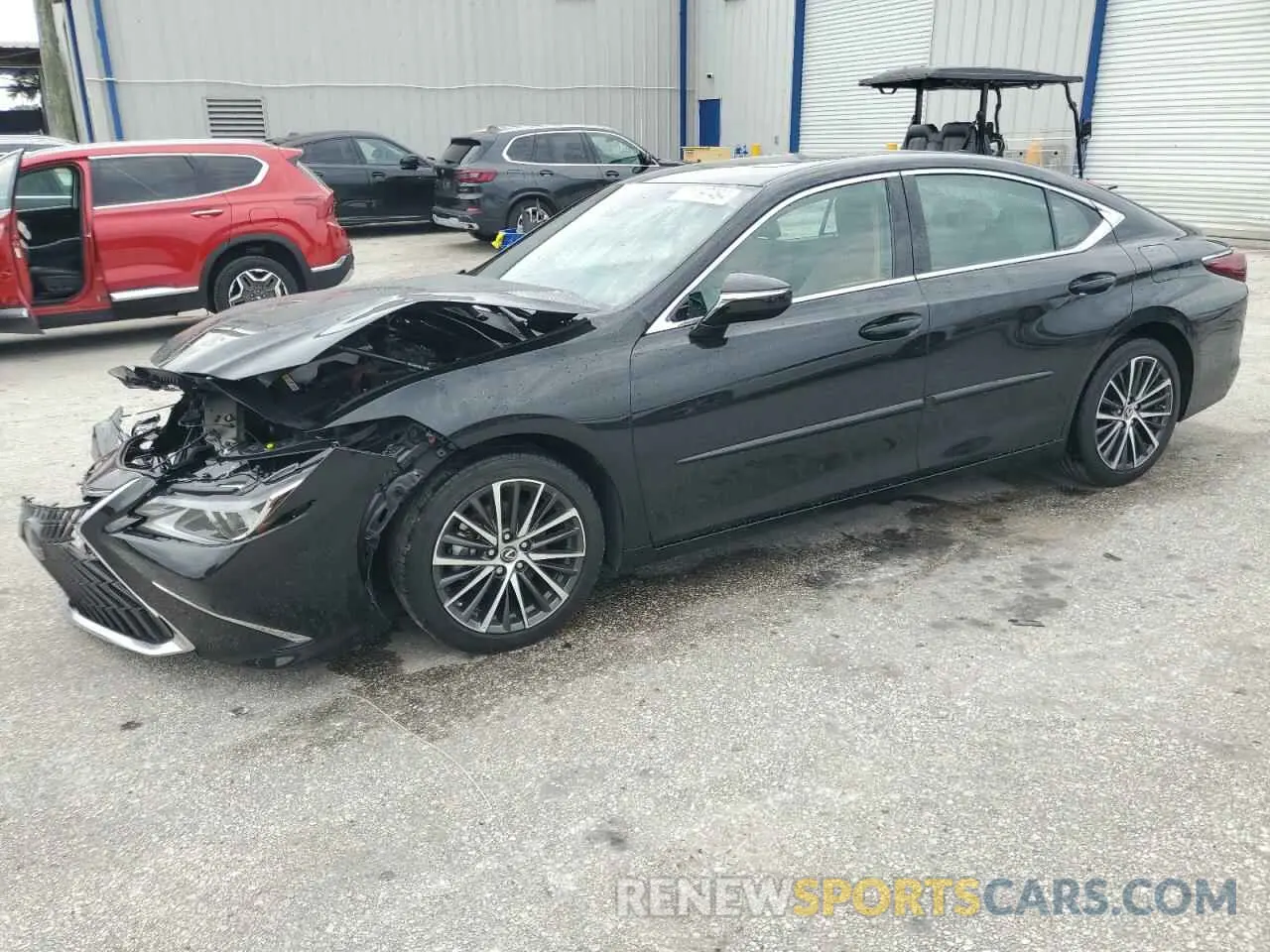 1 Photograph of a damaged car 58ADZ1B11PU149222 LEXUS ES350 2023