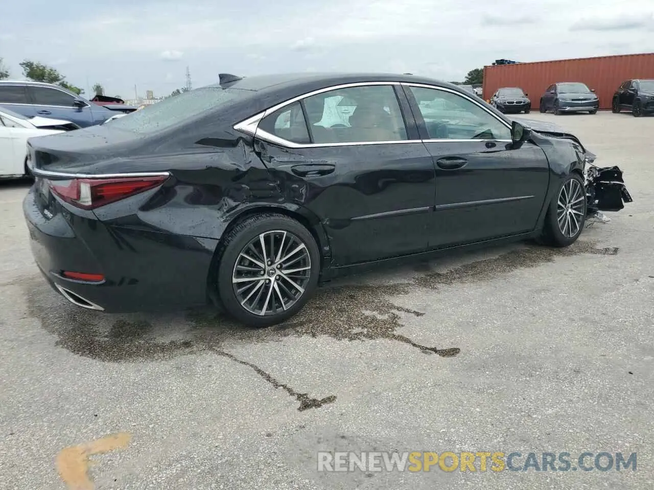 3 Photograph of a damaged car 58ADZ1B11PU149222 LEXUS ES350 2023