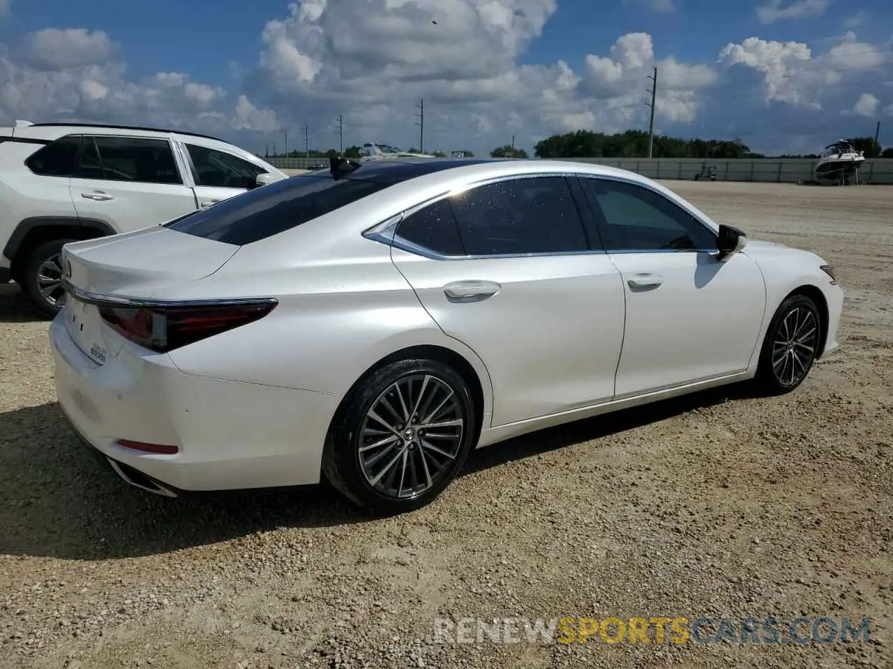 3 Photograph of a damaged car 58ADZ1B12PU153697 LEXUS ES350 2023