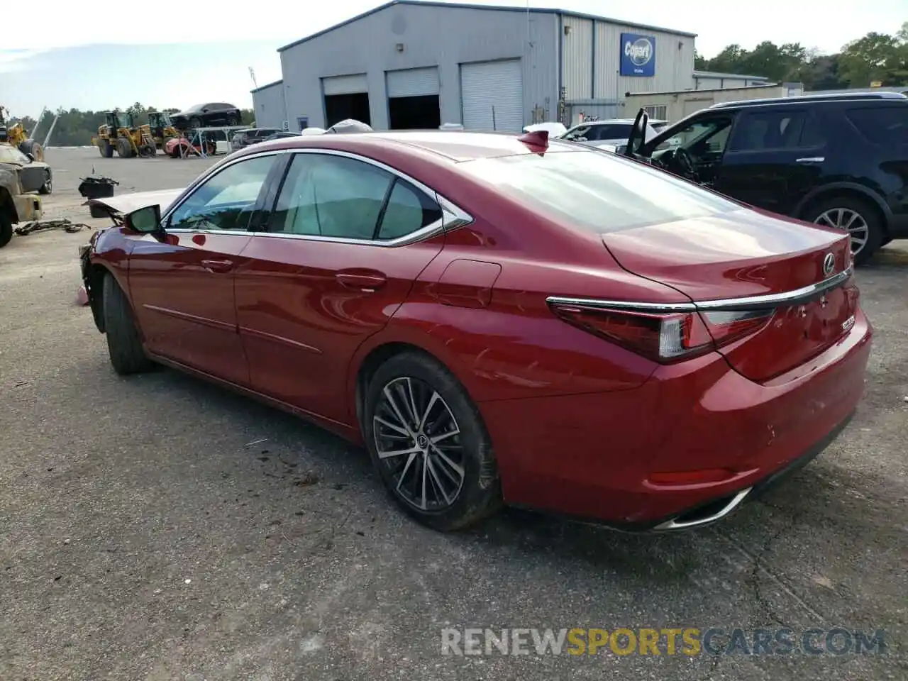 2 Photograph of a damaged car 58ADZ1B12PU159211 LEXUS ES350 2023