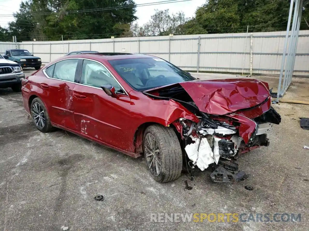 4 Photograph of a damaged car 58ADZ1B12PU159211 LEXUS ES350 2023