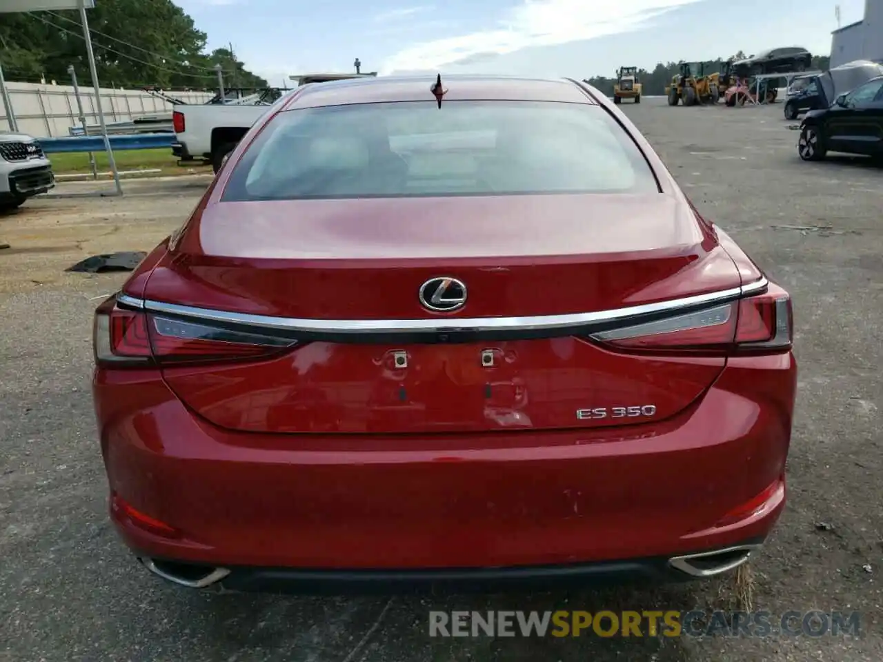 6 Photograph of a damaged car 58ADZ1B12PU159211 LEXUS ES350 2023