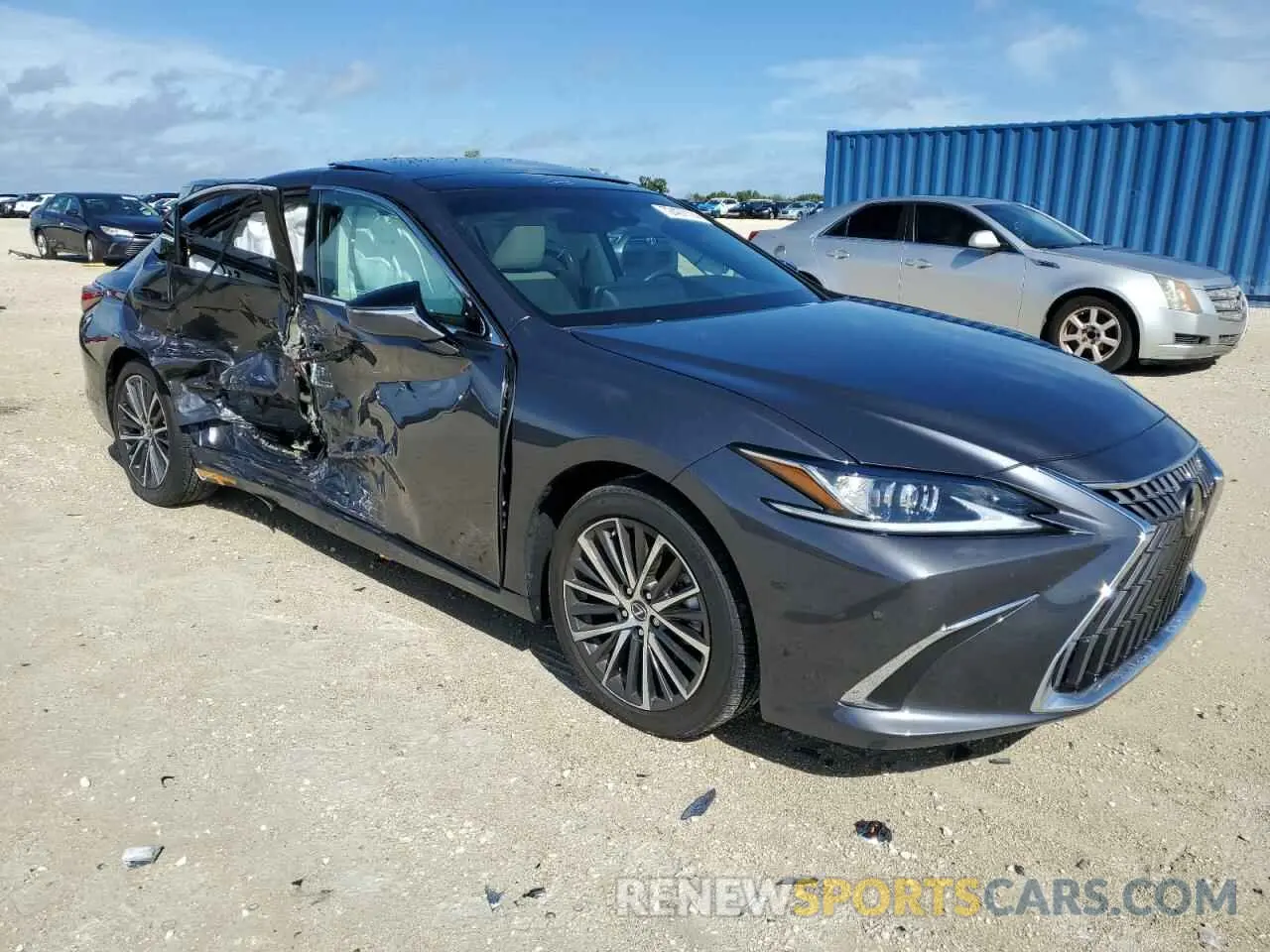 4 Photograph of a damaged car 58ADZ1B13PU144846 LEXUS ES350 2023