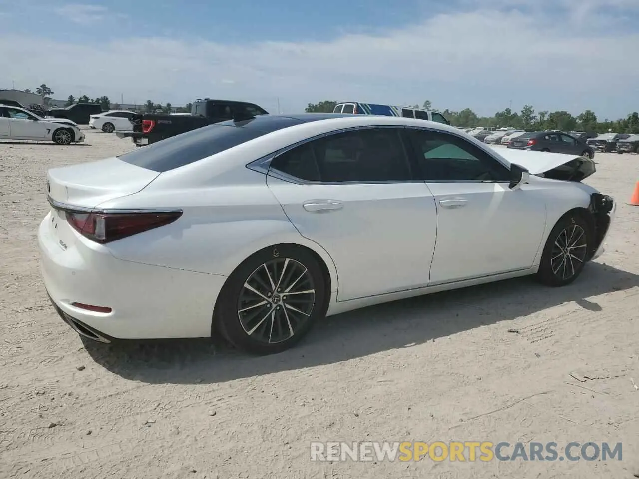 3 Photograph of a damaged car 58ADZ1B14PU143317 LEXUS ES350 2023