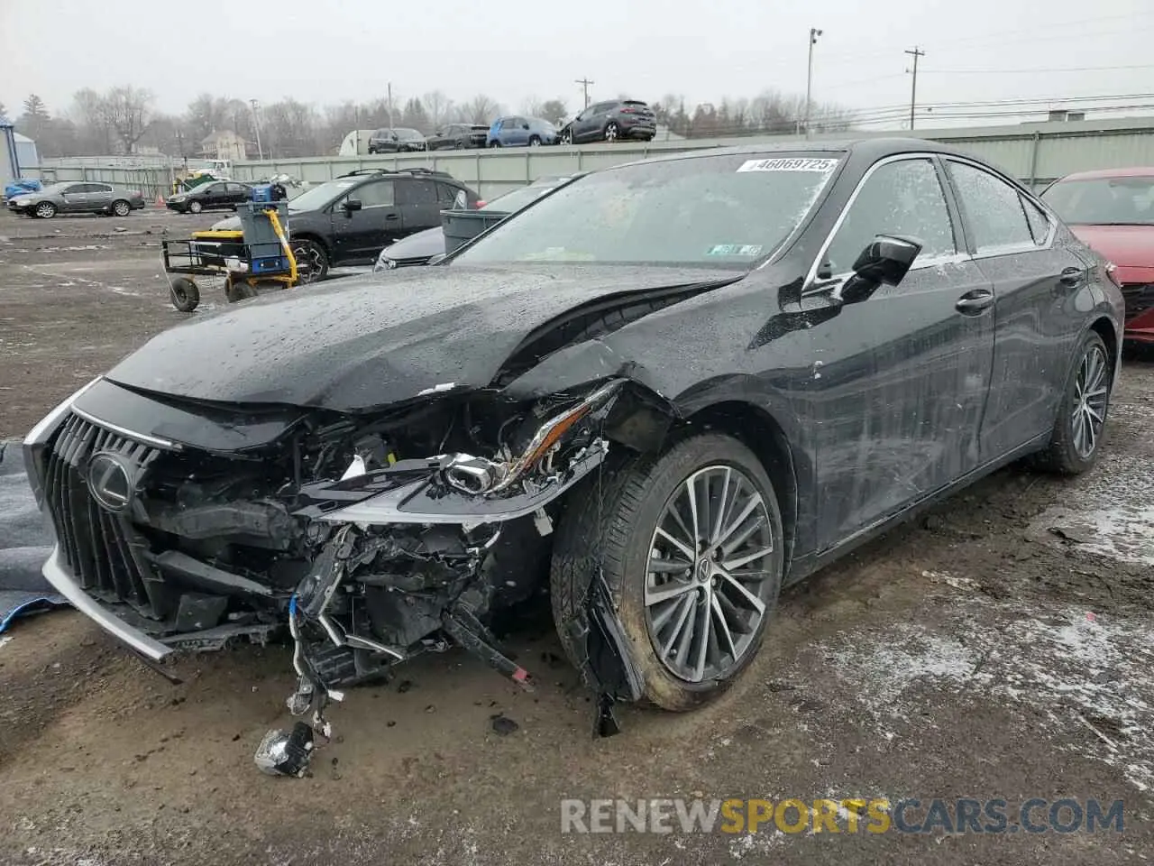 1 Photograph of a damaged car 58ADZ1B14PU159632 LEXUS ES350 2023