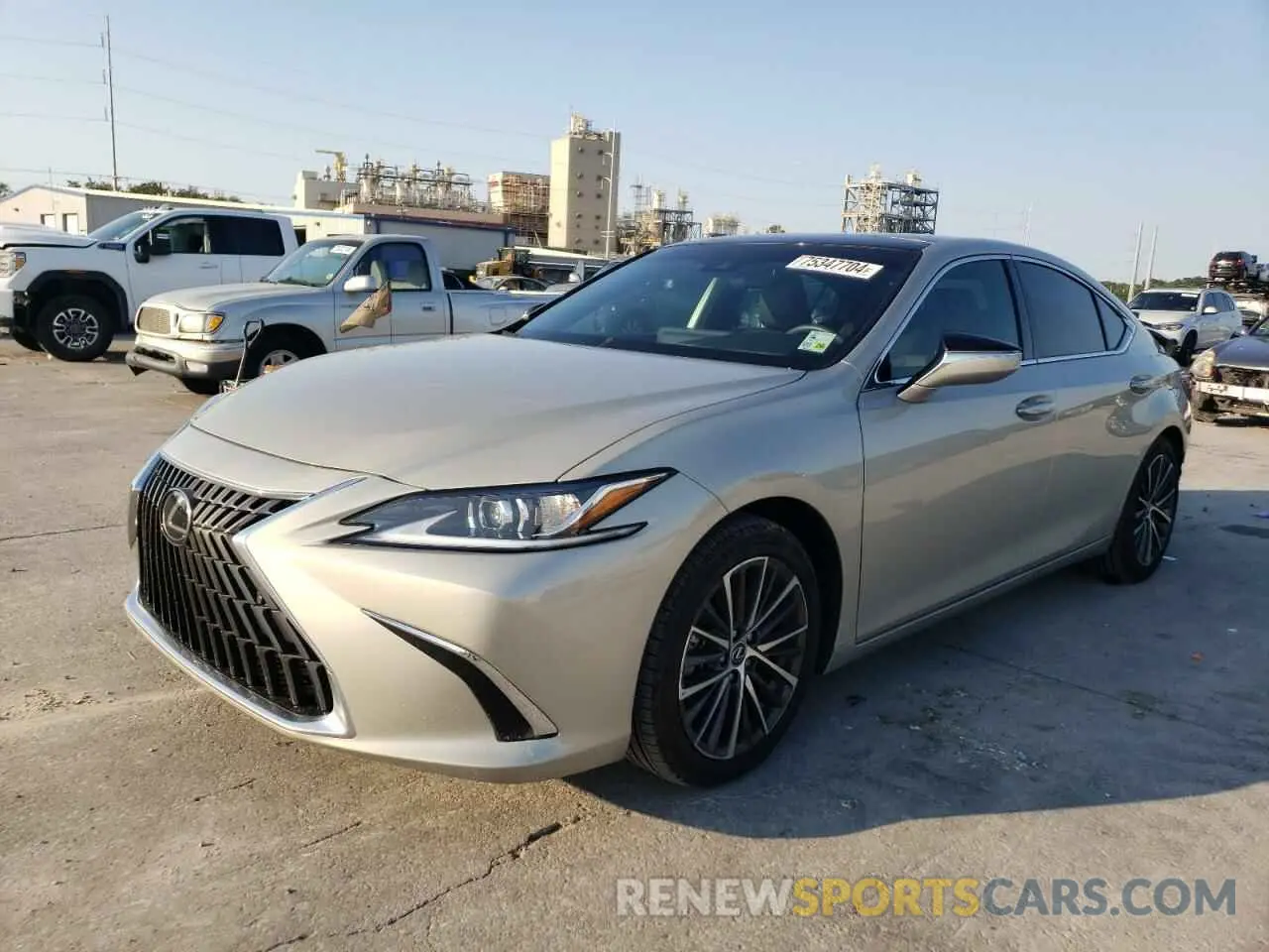 1 Photograph of a damaged car 58ADZ1B15PU156982 LEXUS ES350 2023