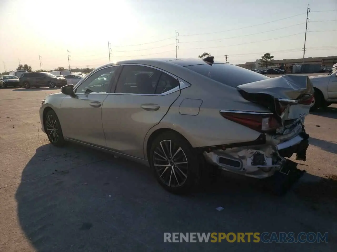 2 Photograph of a damaged car 58ADZ1B15PU156982 LEXUS ES350 2023